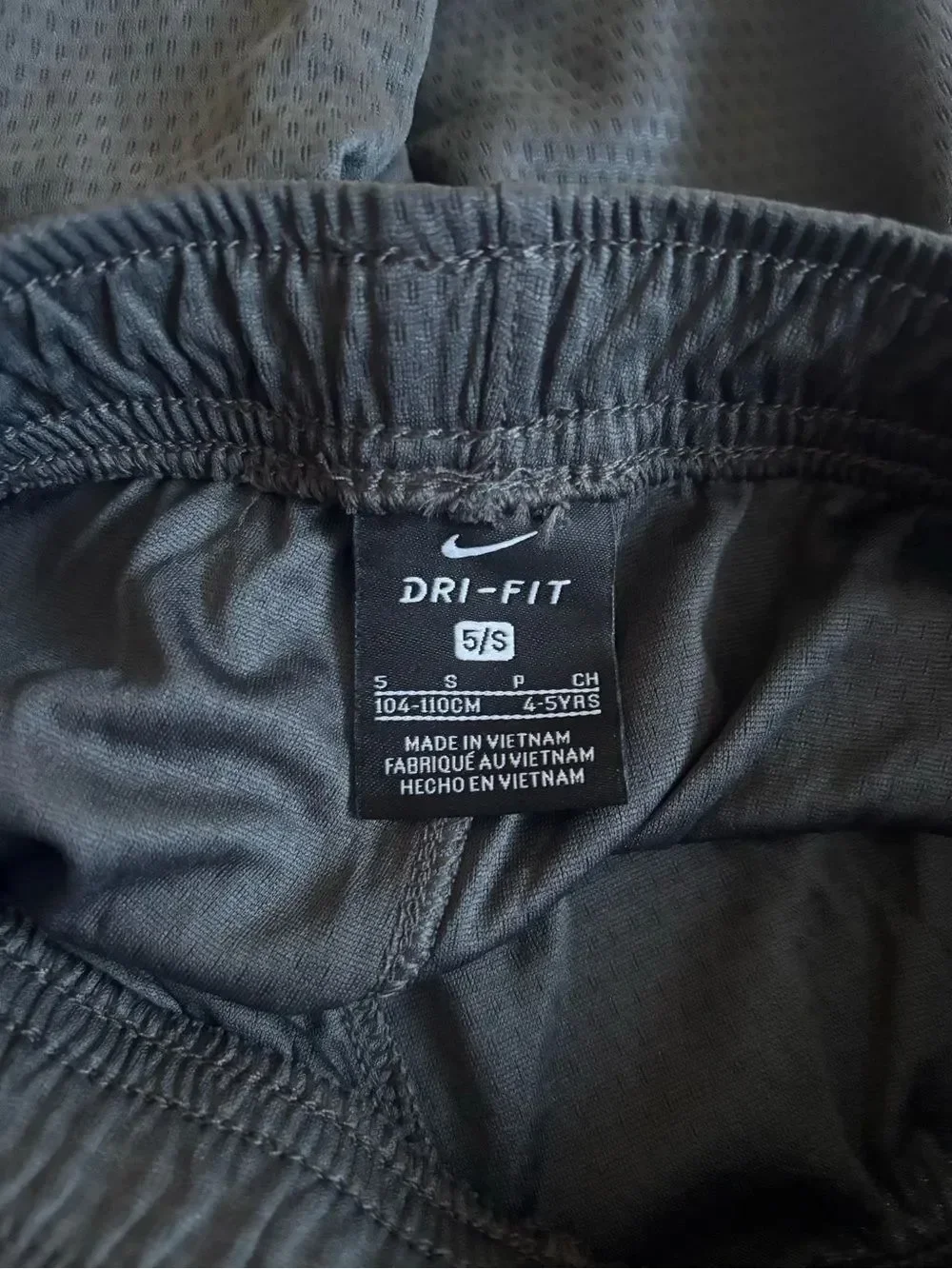 Nike boys Gray Dri-FIT Athletic Shorts